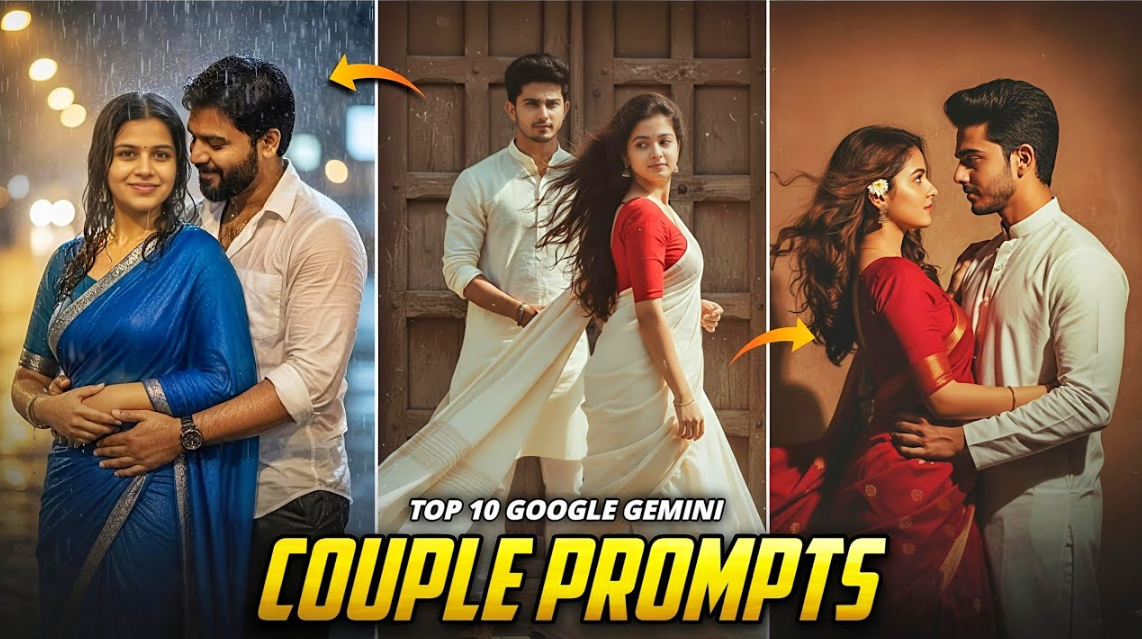 10 Google Gemini AI Editing Prompts to Make Your Couple Photos Look Like a Fairytale